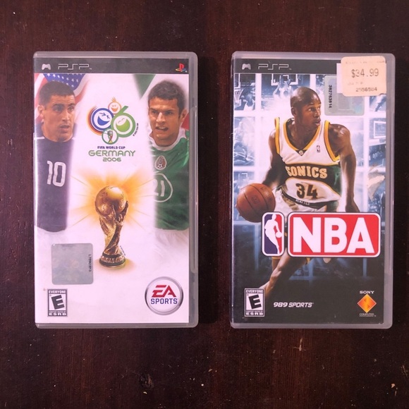PSP Games: NBA and FiFA World Cup Germany 2006. - Picture 1 of 5